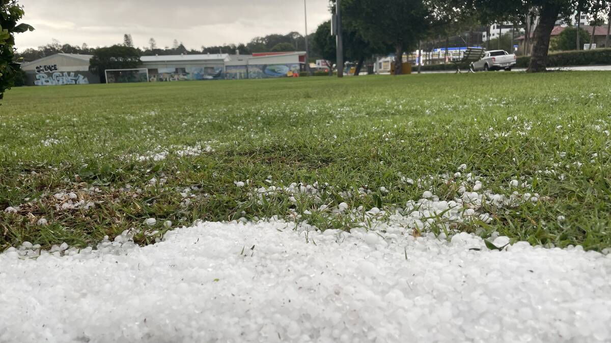 Have a look at Port Macquarie's hailstorm photos from April 18.