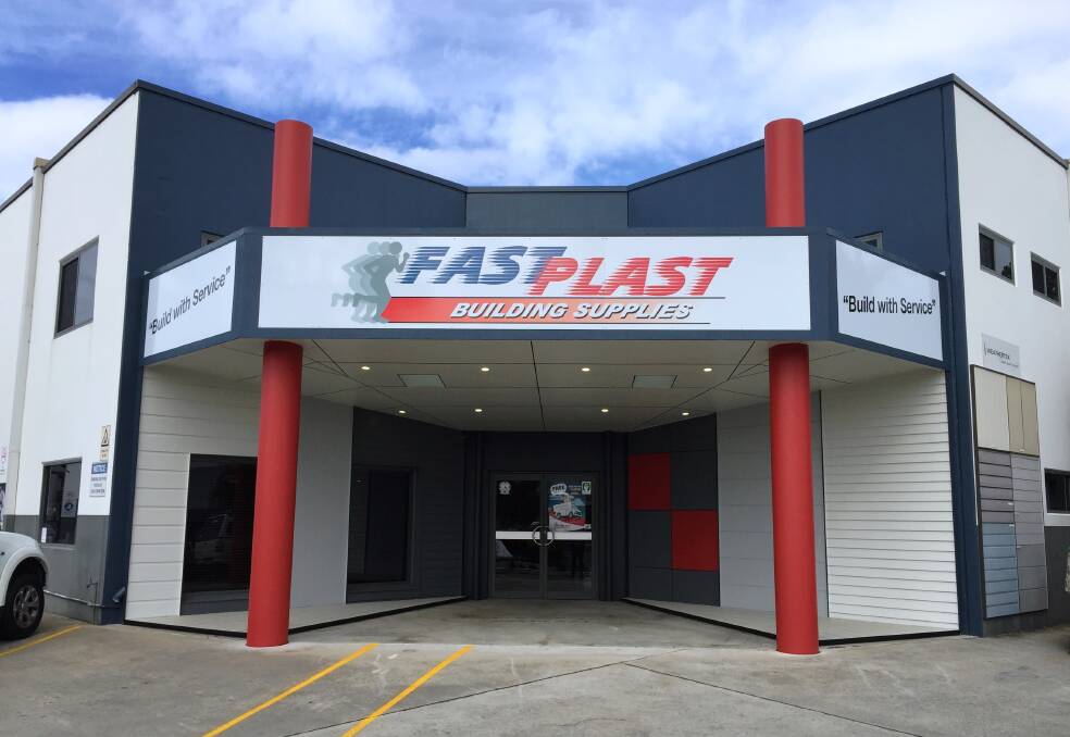 NOMINEE: Fastplast Building Supplies is a nominee in the Building, Trade Services & Suppliers category of the 2017 Greater Port Macquarie Business Awards.
