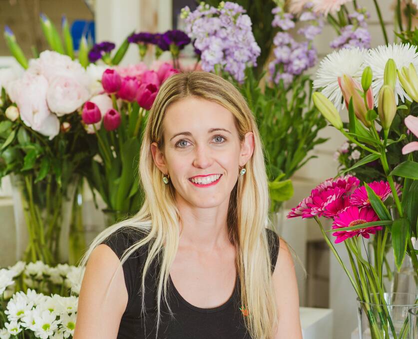 Ashley Sargeson, Owner, Touchwood Flowers