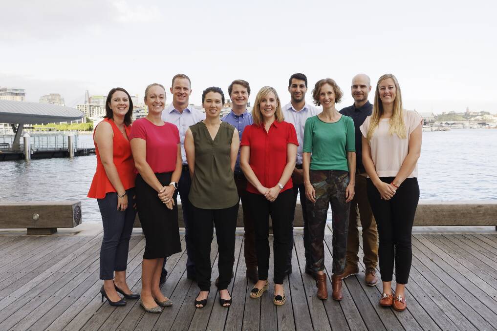 Meet the team:  The twelve strong WolfPeak team are based in Sydney and now can also be found on the High Street of Wauchope.