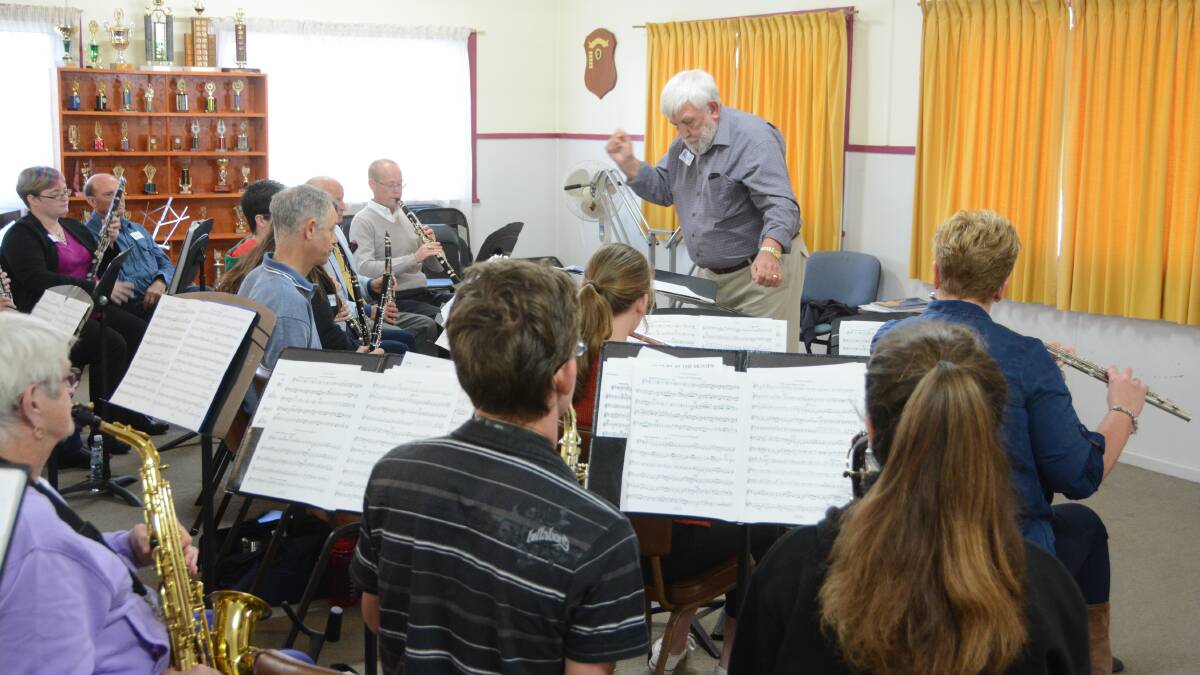 Manning Valley Concert Band hosts a music reading day with bands from Port Macquarie, Great Lakes and Taree in attendance.