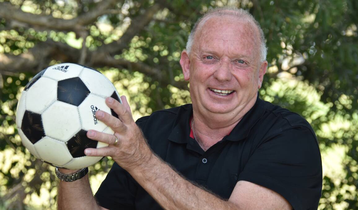 Football Mid North Coast chairman Mike Parsons hopes the Newcastle Jets will play an A-League trial game in this area in September. Photo Port News.