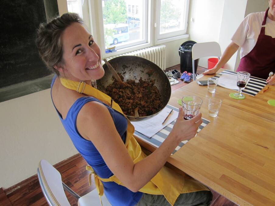 Eating healthy: Dietitian Emma Schwartzkoff says eating healthy foods need not be boring.