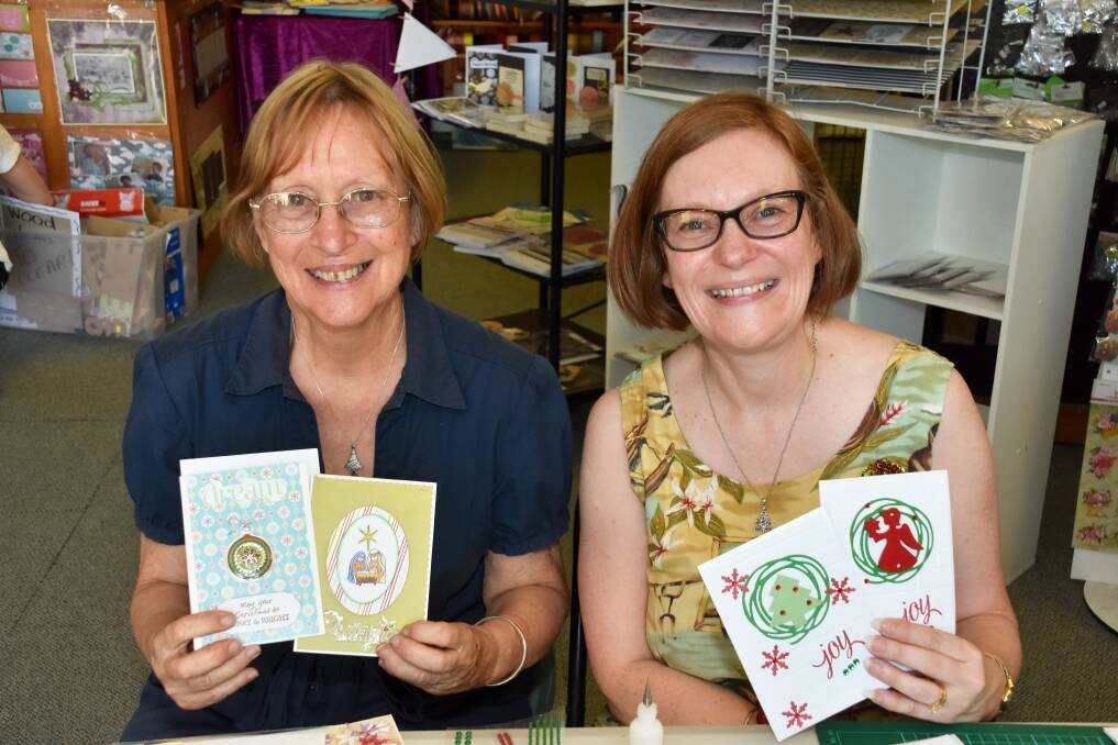 A community workshop has helped produce Christmas cards to be distributed to local aged care facilities.