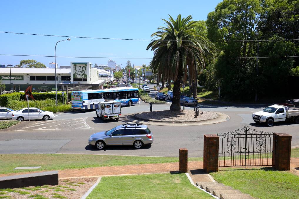 Lights action: Cr Rob Turner is keen to fast-track plans for traffic lights at the Gordon and Horton street intersections.