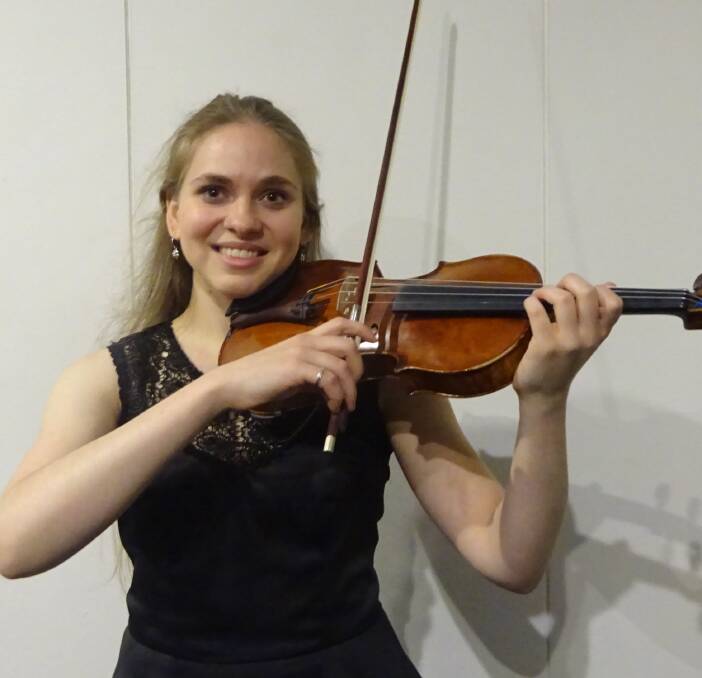 Winner: Kendall National Violin Competition winner, Zoe Freisberg, got the judges' nod ahead of a star-studded field of performers on Saturday.