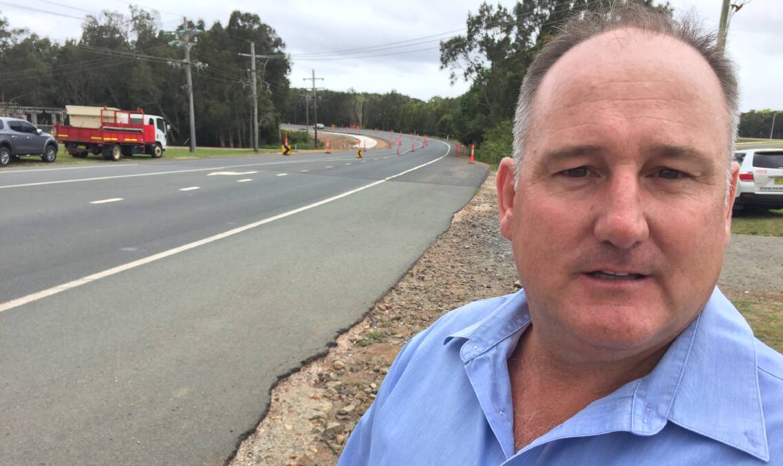 Olive branch: Mid Coast Road Services's Craig Pinson remains hopeful of rebuilding a working relationship with Port Macquarie-Hastings Council despite the Wauchope-based civil road maintenance company winning a Supreme Court of NSW court case.
