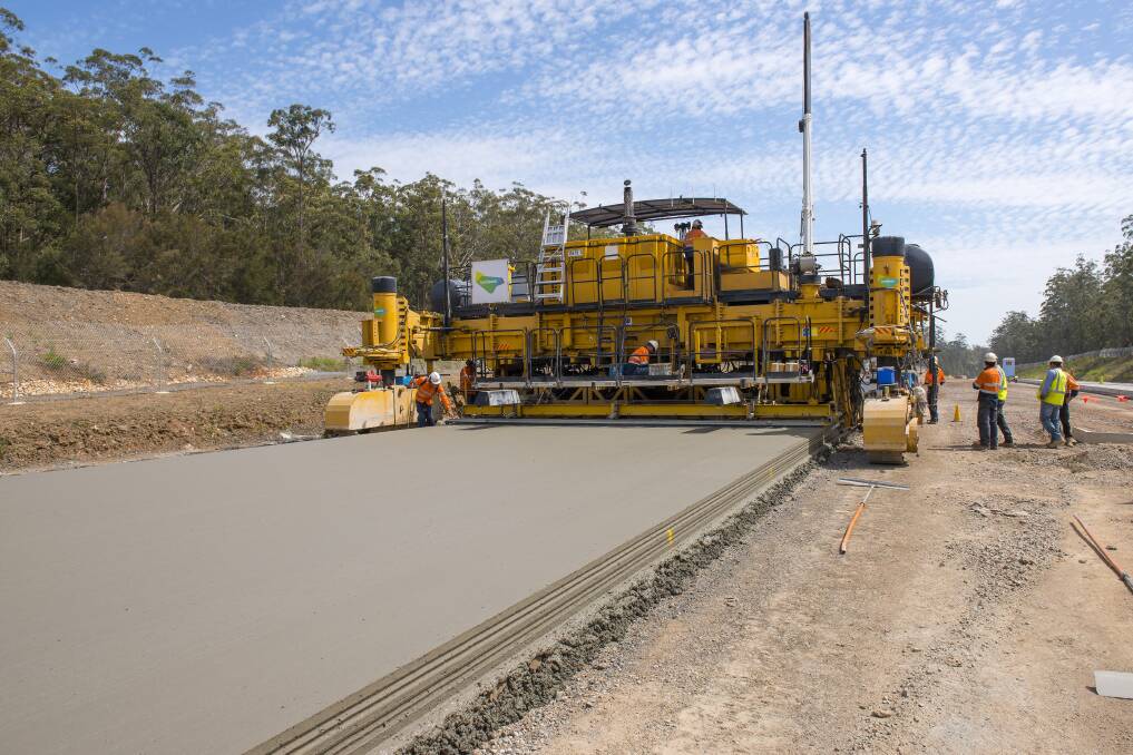 About to open: The upgraded stretch of the Pacific Highway between the Oxley Highway intersection and Haydons Wharf Road will be opening soon. Photo: supplied