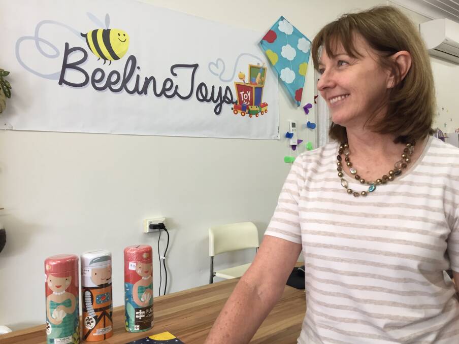 More variety: Beeline Toys owner Sheena Prince says Port Macquarie would thrive with more variety in businesses.