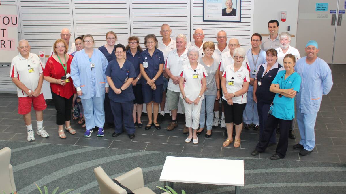 Thank you: PMBH Cardiac Unit staff host a thank you morning tea for the volunteers of Heart Support Australia – Port Macquarie-Hastings branch.