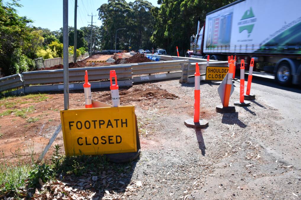 Underway: Port Macquarie-Hastings Council has commenced work on the duplication of Lake Road through to the Oxley Highway. Photo: Ivan Sajko