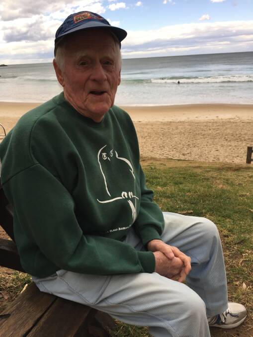 Long service: Seventy years a life saver - Port Macquarie's Max Banes says it's all been worth it.