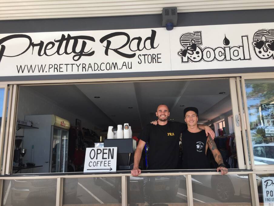 It works: Social Grounds' Andrew Bourke and Pretty Rad's Matt Dobson say they will explore further pop-up opportunities.