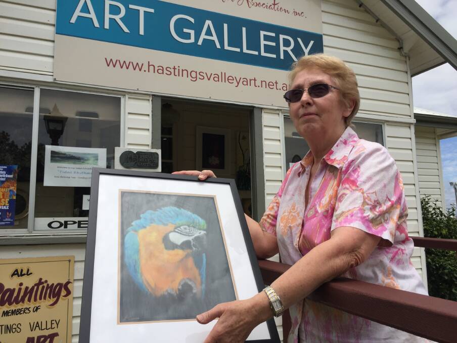 Get involved: Hastings Valley Fine Art Association's Barbara Cannon will exhibit her works at the annual Summer Showcase at Laurieton United Services Club from December 29.