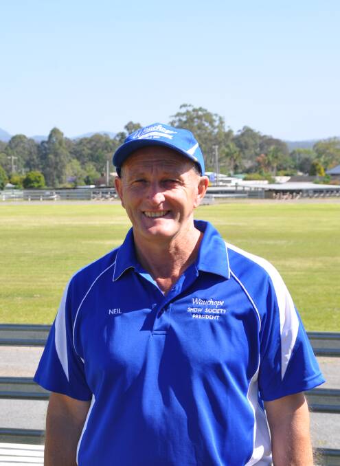 New president: Neil Coombes looks forward to new challenges and an exciting future for the Wauchope Showground.