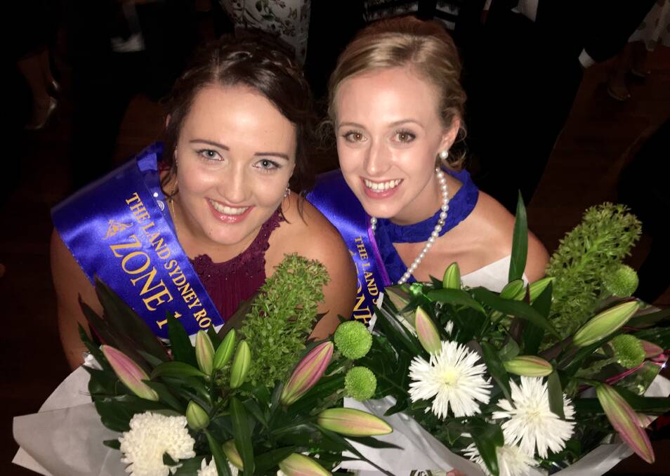 BIG WEEKEND: Casino Showgirl Kaela McRae and Wauchope Showgirl Nikki Gibbs won the Zone One Final at Wauchope and are in Sydney for the Royal Easter Show.