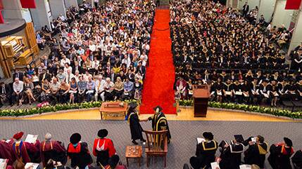 Students graduate from Macquarie University