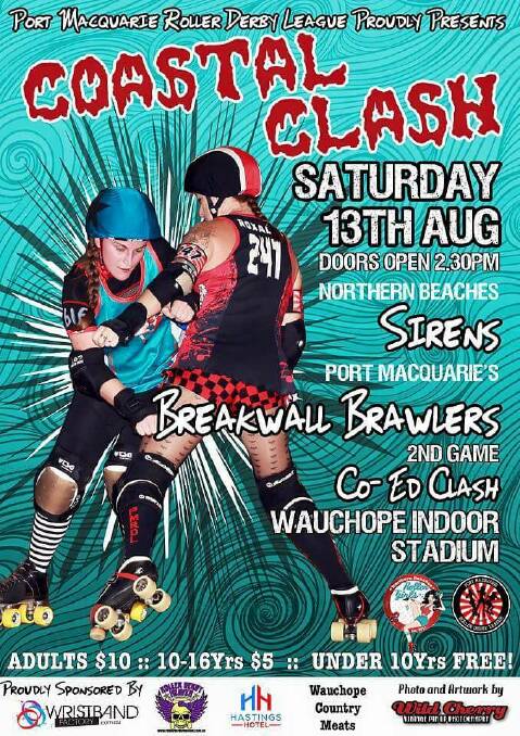 Get your skates on for roller derby in Wauchope