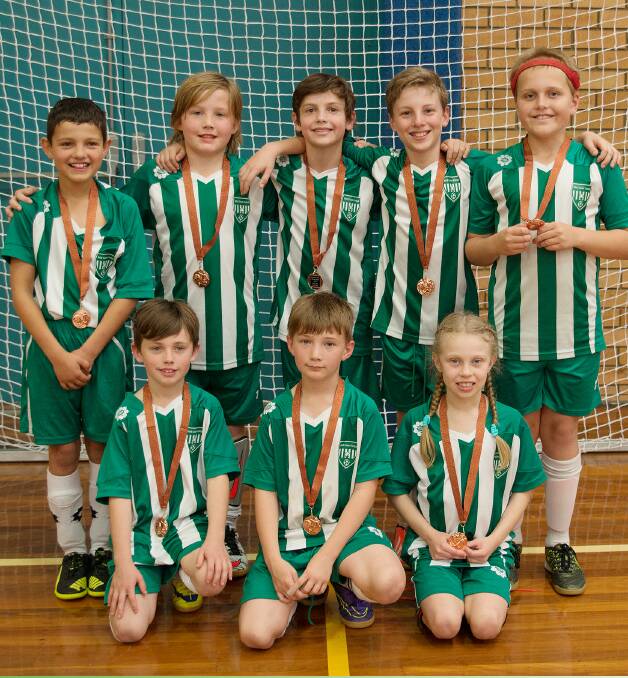 Third-place: Mid Coast Futsal under 10 team finished with a bronze.