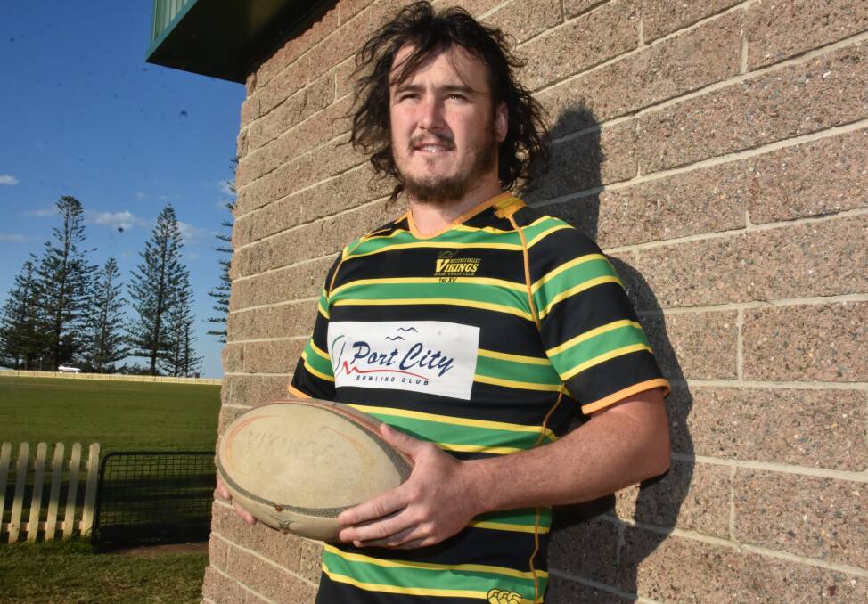 Milestone match: Hamish McCormack will play game 100 for Hastings Valley Vikings this weekend.