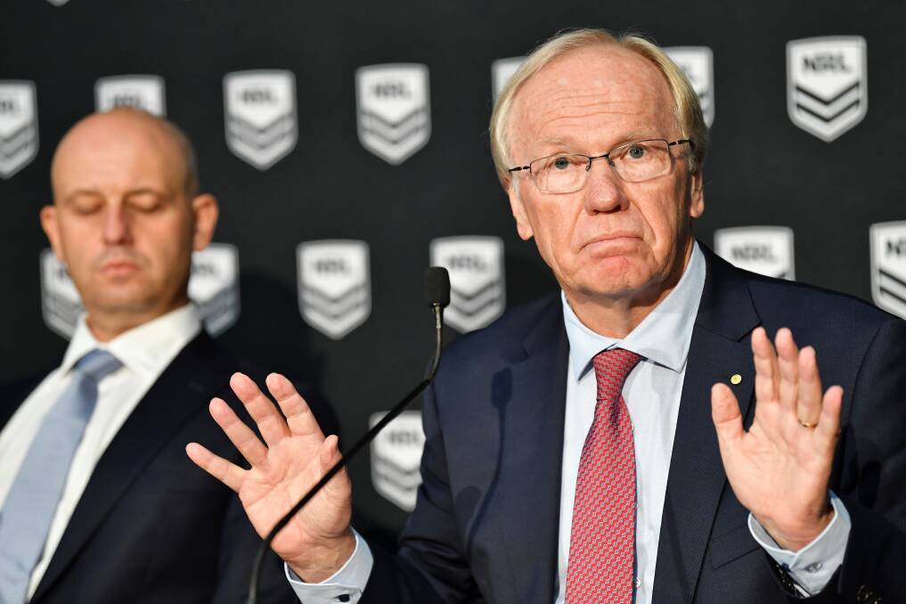 Enough: ARLC chairman Peter Beattie and the NRL have made a stance. Let's go with them. Photo: Grant Trouville