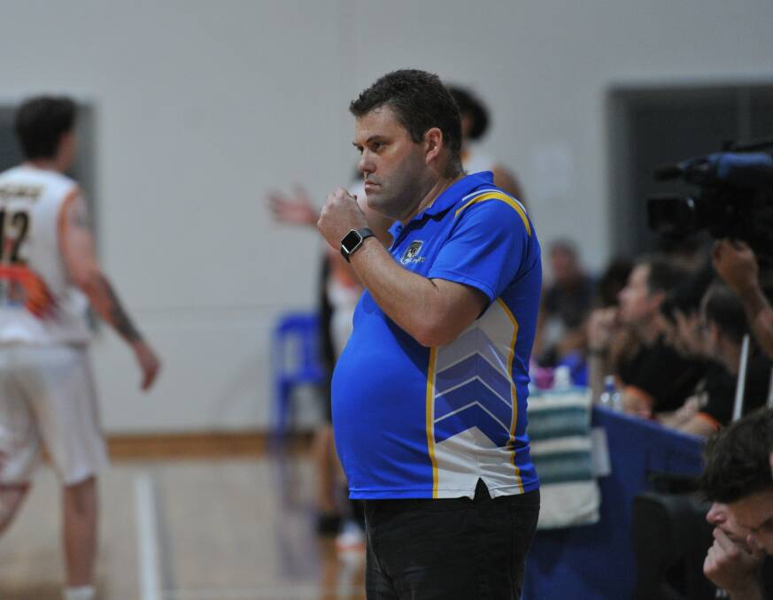 Back to the drawing board: Port Macquarie Dolphins coach Mark Champion offered no excuses for their 85-61 defeat to Central Coast. Photo: Ivan Sajko