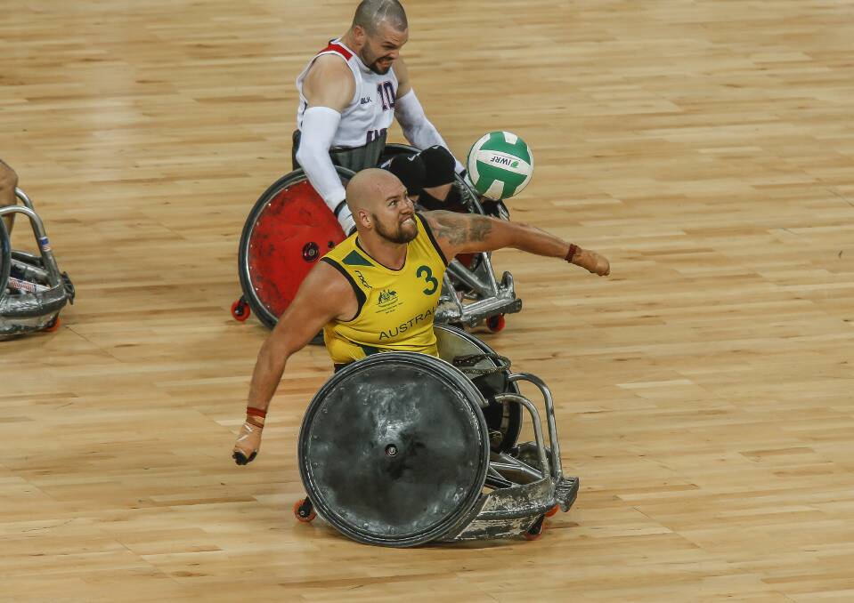 Ryley Batt will play his 250th game for Australia next week in Japan. Pic: Australian Paralympic Committee