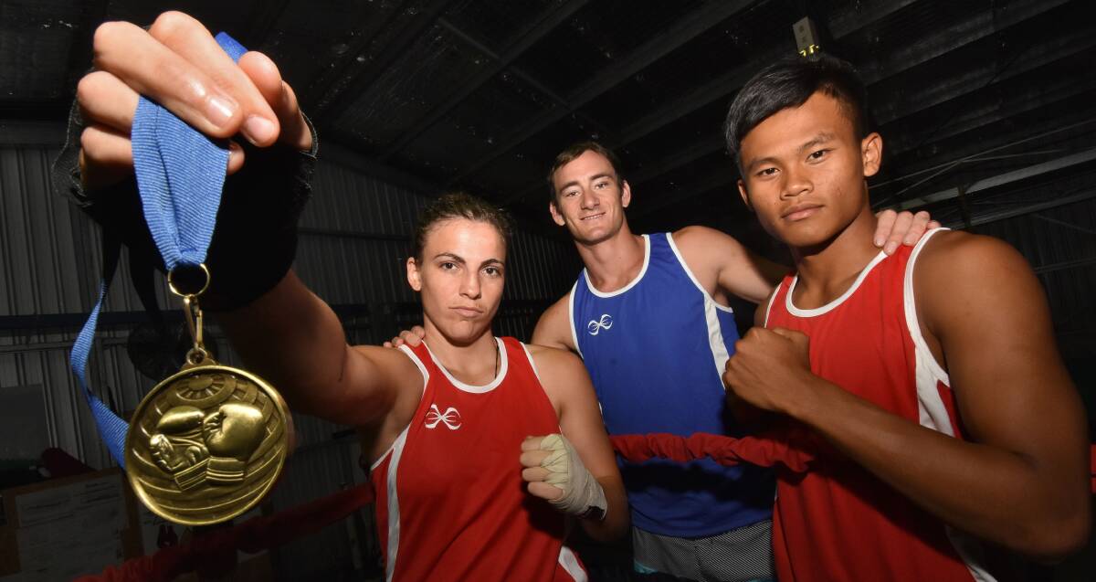 More success: Jessica Messina, Angus Ponman and Darm Phakphai had wins at Doyalson in the City vs Country tournament on December 3. Photo: Matt Attard