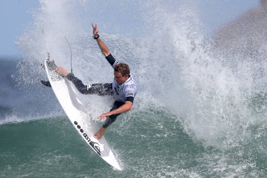 Deja vu: Matt Banting bowed out in the third round at the Rip Curl Pro. Pic: Getty Images