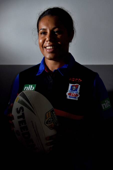 National honour: Simone Smith will make her Australian debut with the Jillaroos in Canberra on Friday night.