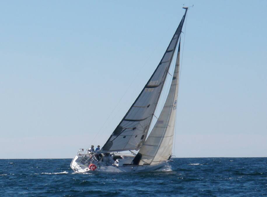 Latest addition to PMYC’s fleet ‘Enticer’ struts her stuff in Sunday’s Ocean Buoy Race