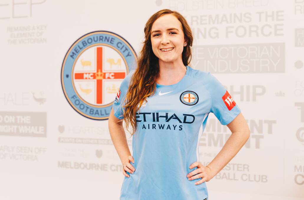 New beginnings: Former Wauchope junior Rhali Dobson will play for Melbourne City in the upcoming W-League season. Photo: Dion Fountas