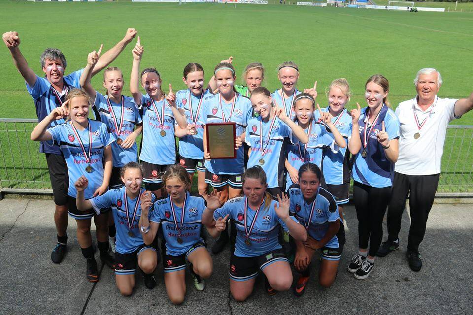 Winners: Mid North Coast under-14s are state champions after six wins from seven matches at Coffs Harbour. Photo: supplied