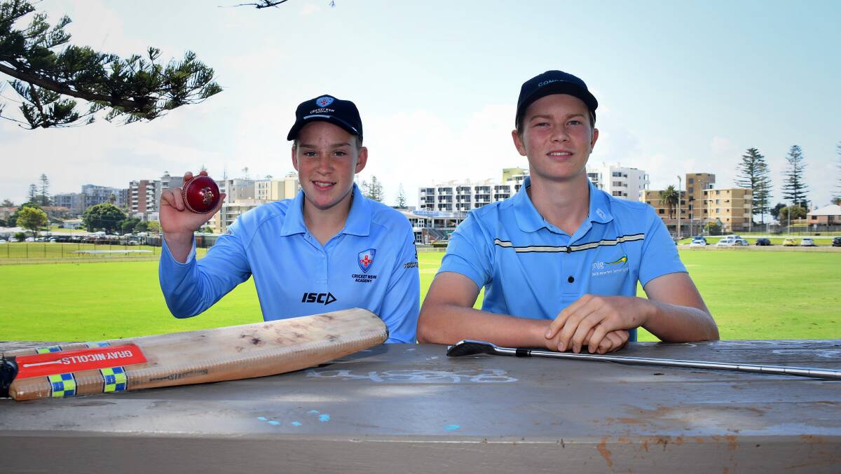Helping hand: Hannah Faux and Oli Payne will spend the money from the Wayne Richards Sporting Scholarship wisely on the way to the top. Photo: Ivan Sajko