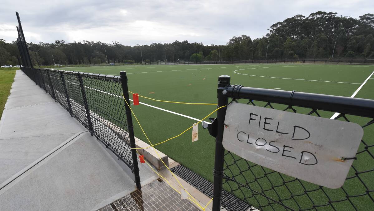 Waiting, waiting, waiting: Port Macquarie-Hastings Hockey Association still can't get on their second playing field. Photo: Ivan Sajko