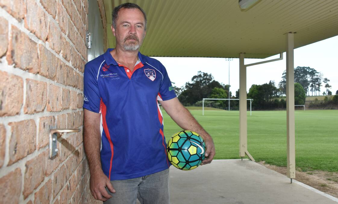 Back for more: Terry Burn will lead Wauchope into the Football Mid North Coast Premier League in 2017. Photo: Ivan Sajko