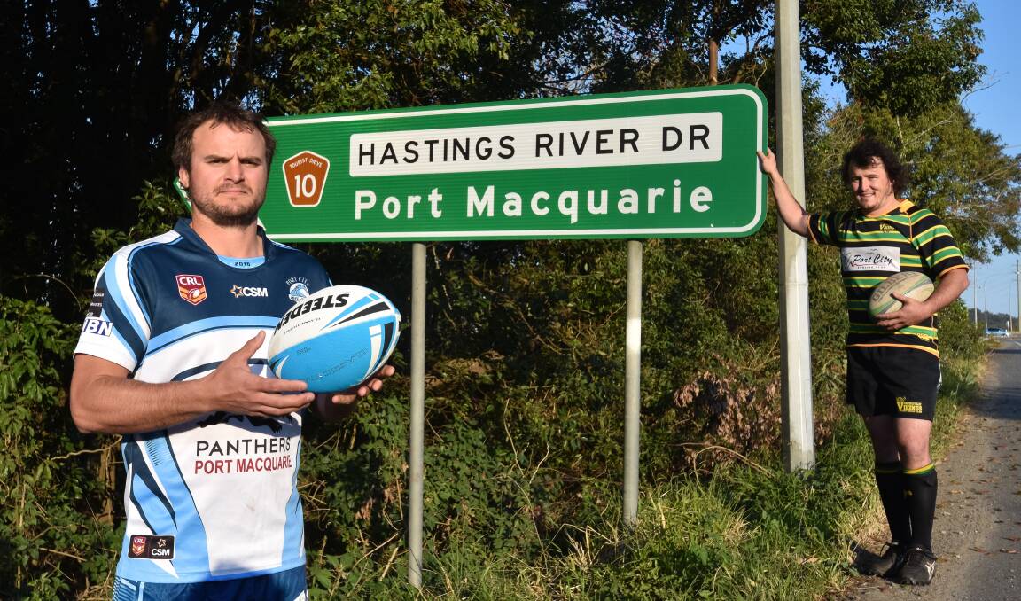Key men: Port City Breakers captain Ben Stewart and Hastings Valley Vikings captain Hamish McCormack will lead the way for their clubs this weekend. Photo: Ivan Sajko
