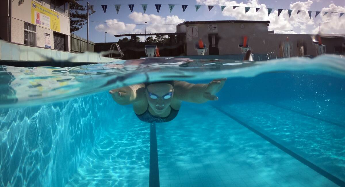 Diving back in: Mekayla Everingham says she has learnt a lot from her move to Sydney. Photo: Ivan Sajko