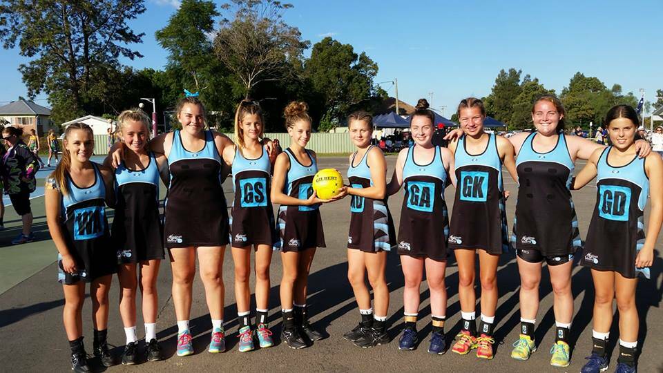 On the highway: Hastings Valley Netball Association's under-15 team will head to state age this weekend.