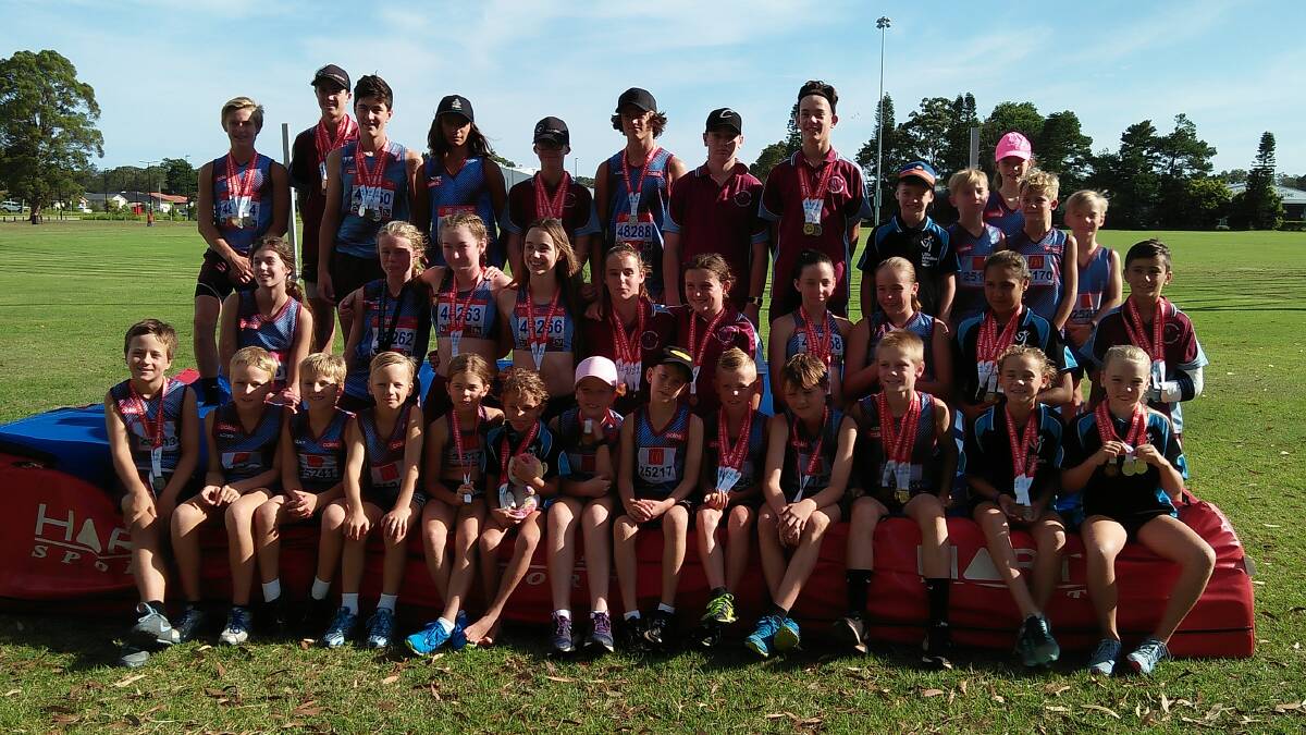 Next level: Port Macquarie Little Athletics Club will have a host of athletes at the state titles. Photo: supplied