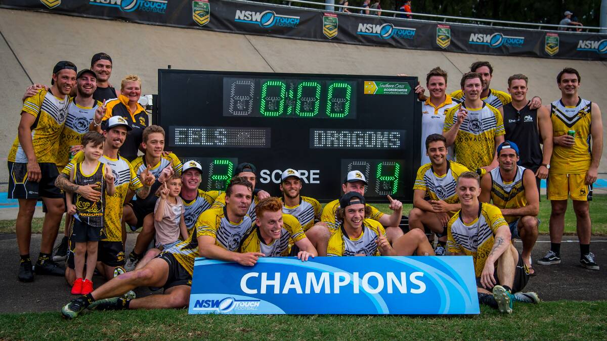 History beckons: Doyalson Dragons will look to back up their Vawdon Cup success this weekend in Port Macquarie. Photo: George Loupis