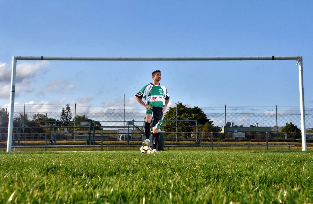 Nearly there: Port United captain Damien Cross is preparing to hang up the boots after 17 years in first grade. Photo: Matt Attard