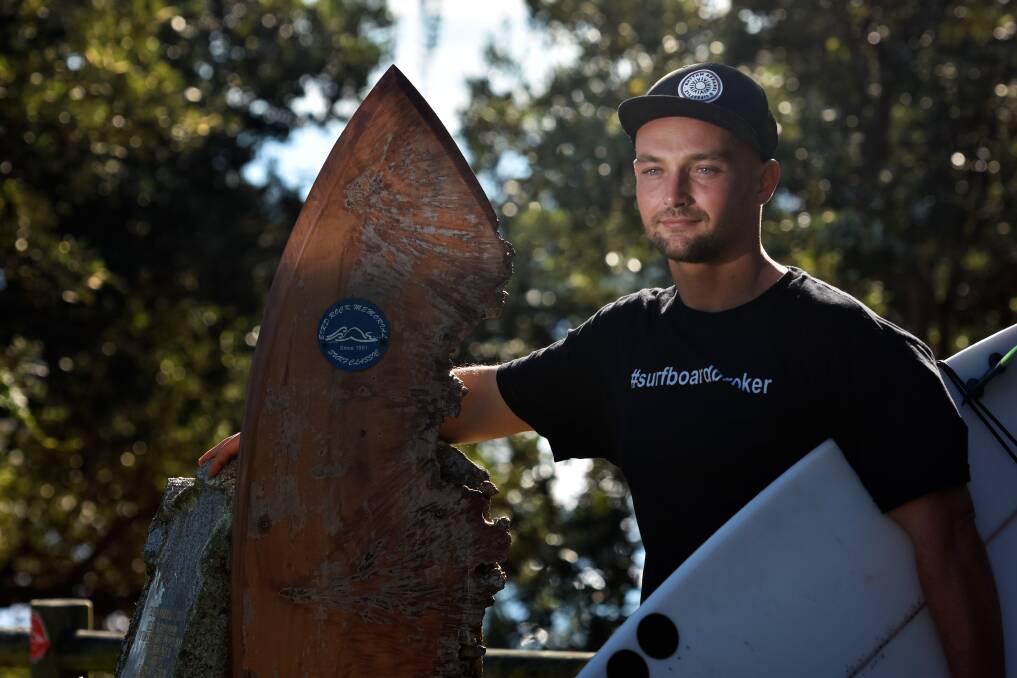 Doing it for dad: The Bird Rock Surf Classic has added importance for Chad Whatley. Photo: Ivan Sajko