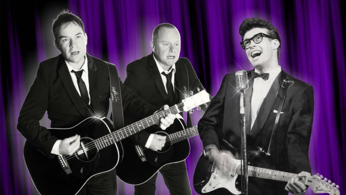 The Robertson Brothers and Scot Robin are coming to Taree to revive the hits of rock 'n' roll legends The Everly Brothers and Buddy Holly. 