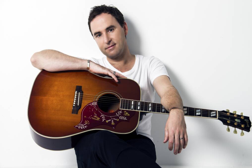 Celebrated: Singer songwriter Damien Leith says there's some novelty moments in his Roy Orbison tribute that might remind people of his stint on Dancing with the Stars.