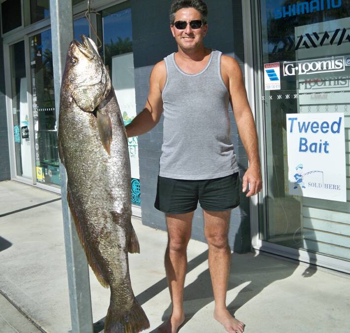 River reveal: Our Berkley Pic of the week is Dominic Vidot who recently scored this sensational 26 kilogram mulloway from the Hastings River.