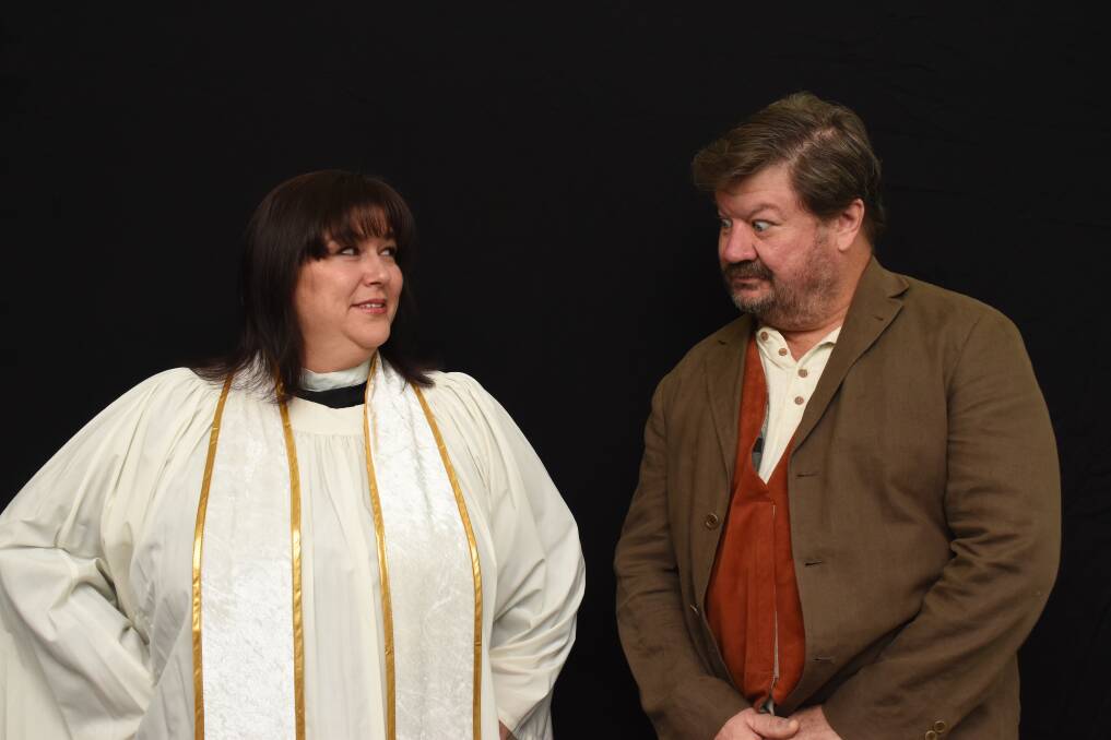 Opening night: The Vicar of Dibley II Born Again opens at Players Theatre, July 28, 8pm, with Claudia Giblin as Reverend Geraldine Granger and Cameron Marshall as Owen Newitt. 