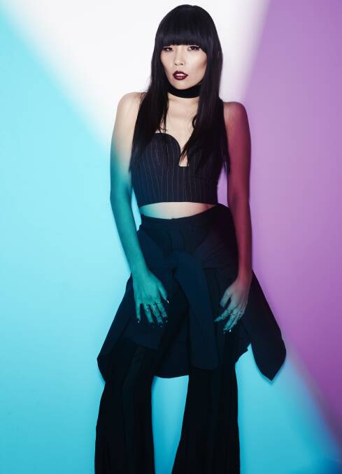 Style queen: Dami Im has favoured Australian designers and become a fashion leader since winning the X Factor in 2013.