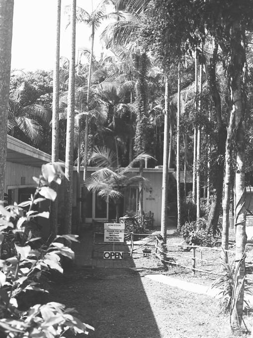 My how you've grown: This was the entrance to Sea Acres Sanctuary, c1966, before it was designated as a wilde life refuge.
