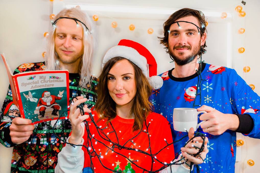 Happy Christmas: Uncle Jed's lead singer Laura Stitt says she always dreamt of making a Christmas album, so they did.